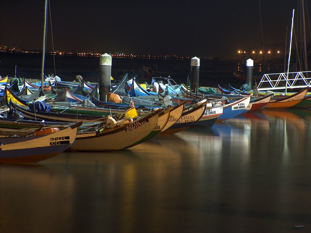 Barcos na Noite by Fernando Rangel