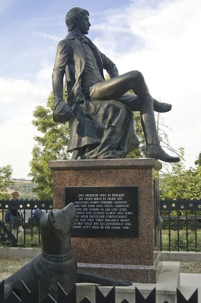 Otto von Bismarck - Denkmal an der Rudelburg by www.michael-rang.de