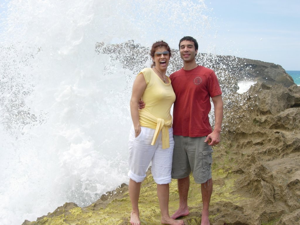 Sophia & Eggy at Gerry's Beach by Batecobre