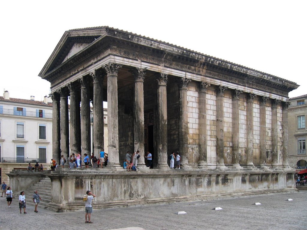 Romeinse tempel by Theo van Baar