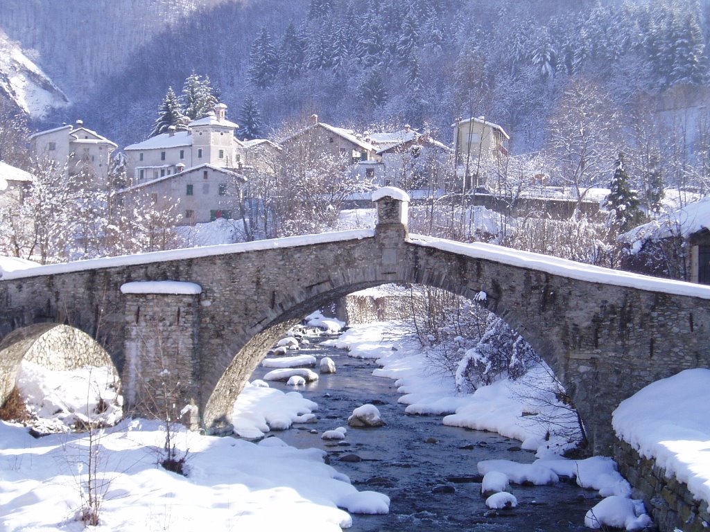 Ponte Romano, Pamparato by silviodeluna