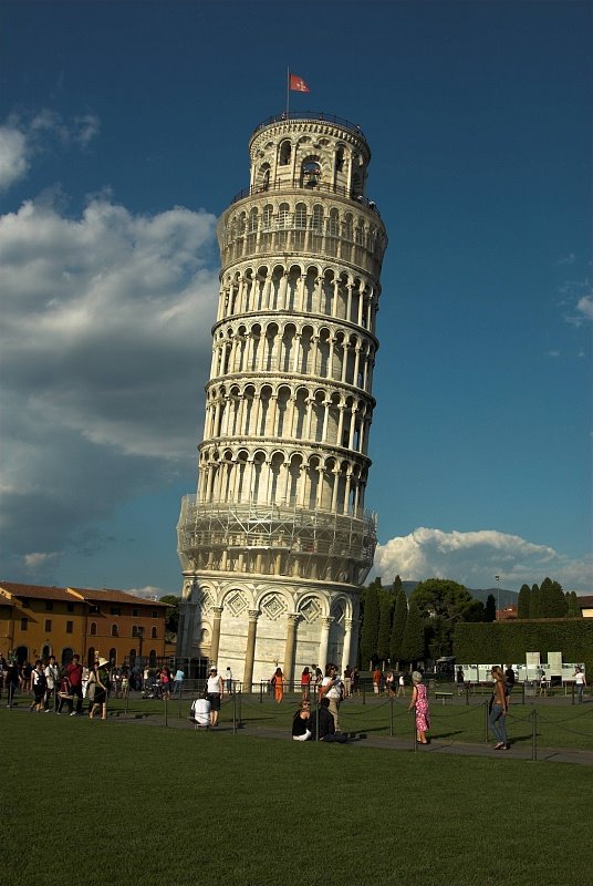 The Leaning Tower by Jörg Schuricht