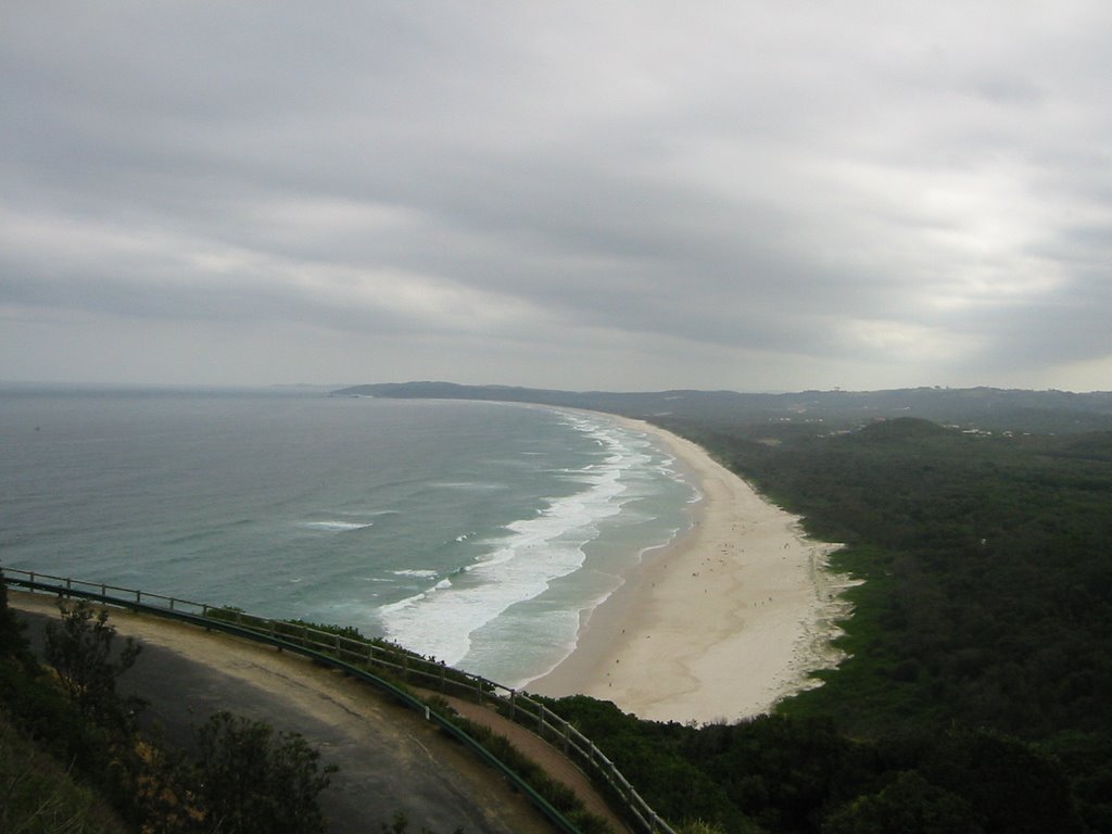 Beach on the other side of the Lighthouse by kameramannen