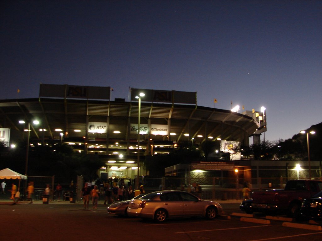 Sun Devil Stadium by Warren Berg