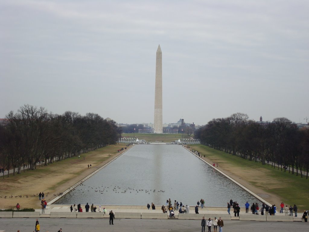 View from Lincoln Memorial by og_2008