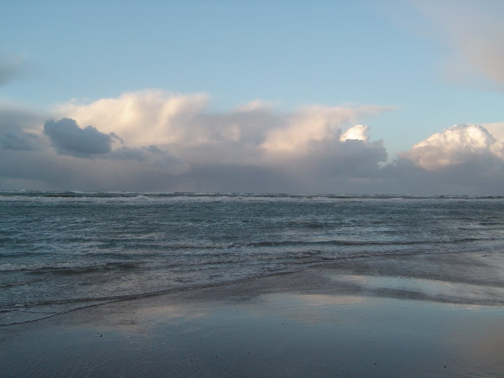 North Sea, near Oostkapelle, Netherlands by Marija Kovacevic