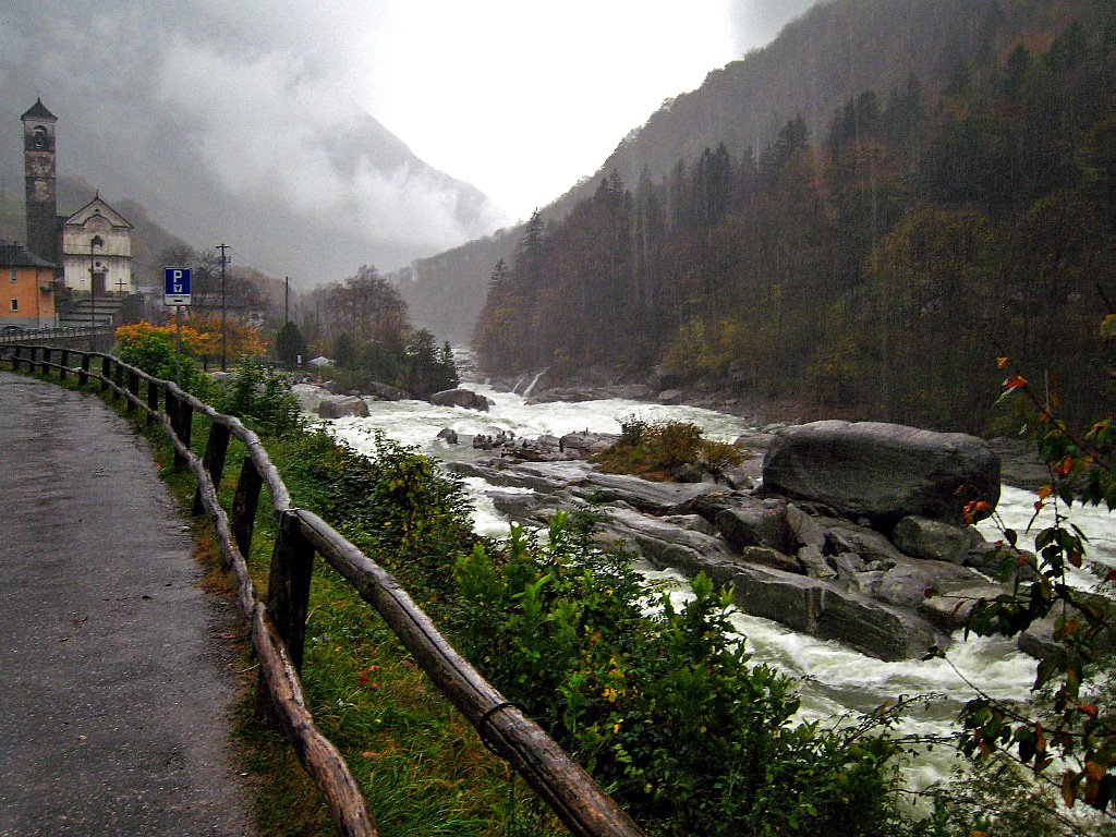 Val Verzasca by Carmel Horowitz