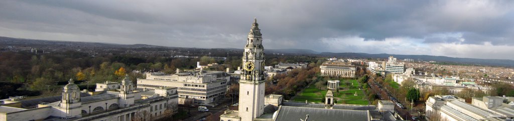 Cardiff northside view by petiek