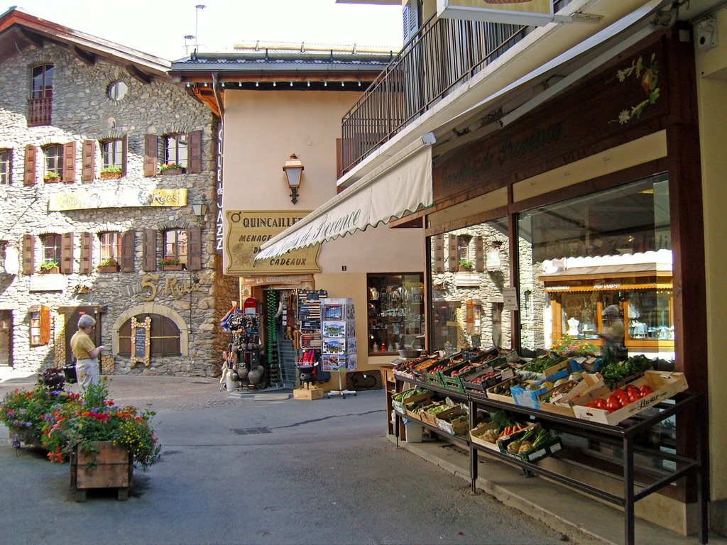 Place des 5 Rues. by GERARD SABY MEGEVE