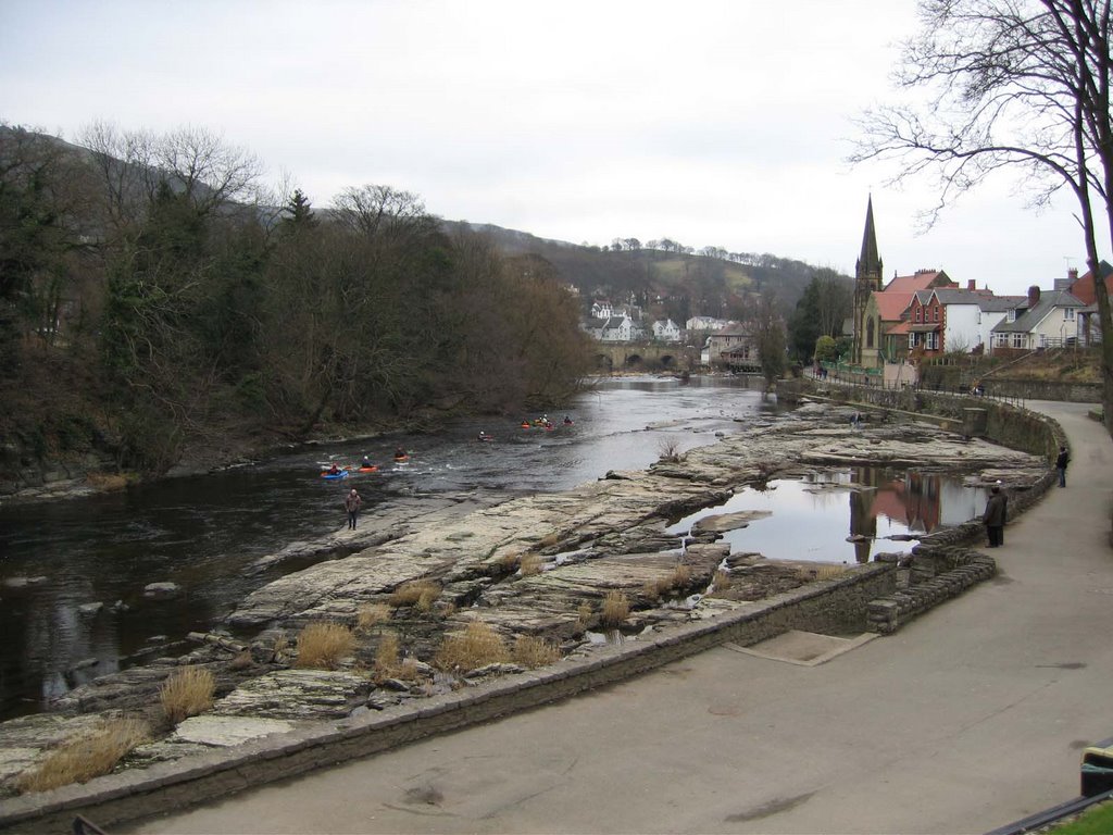 River Dee at Llangollen, by AndyBooth by AndyBooth