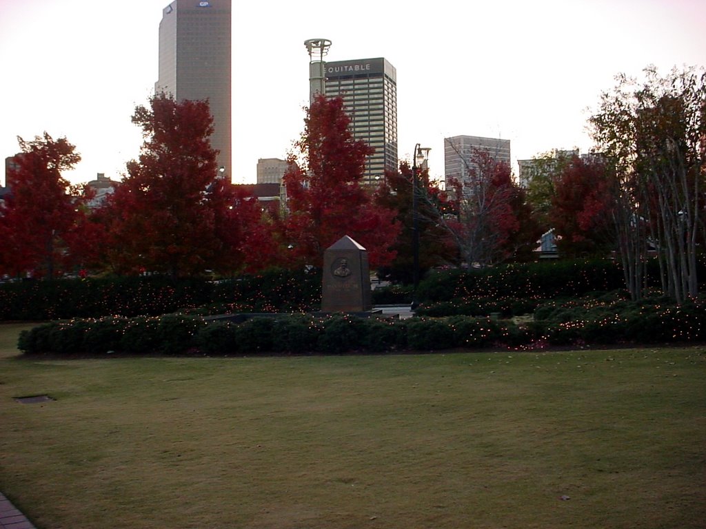 Centennial Park - Ivan Allen Monument by GaCalDude