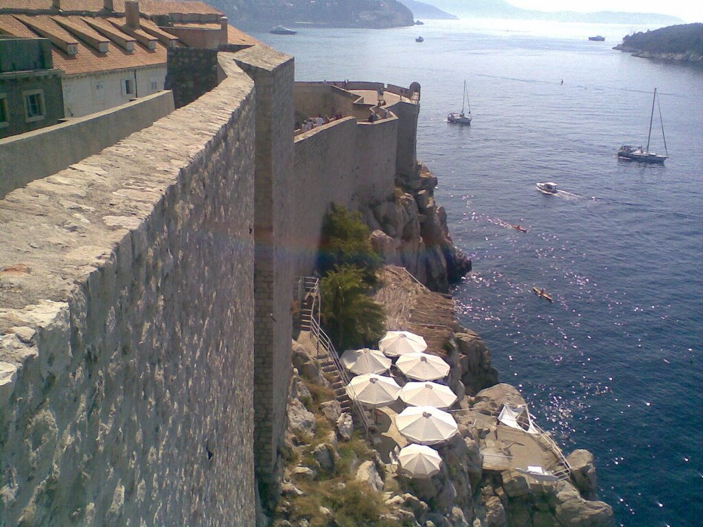 View from Old Dubrovnik Wall by Brian McDonald