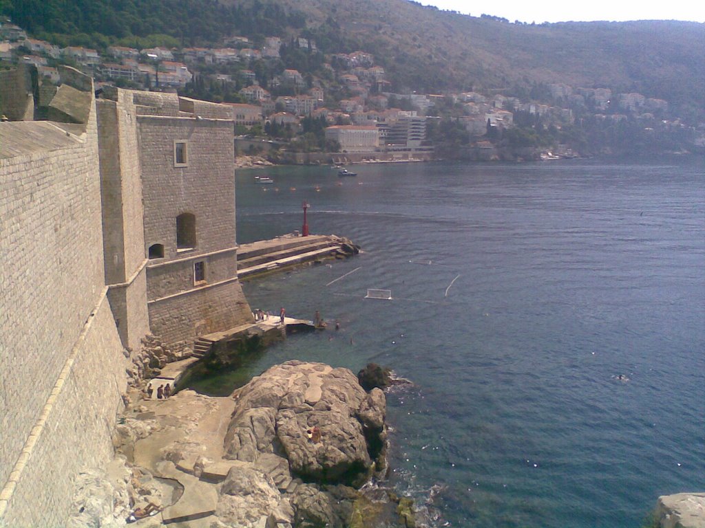 View from Old Dubrovnik Wall by Brian McDonald