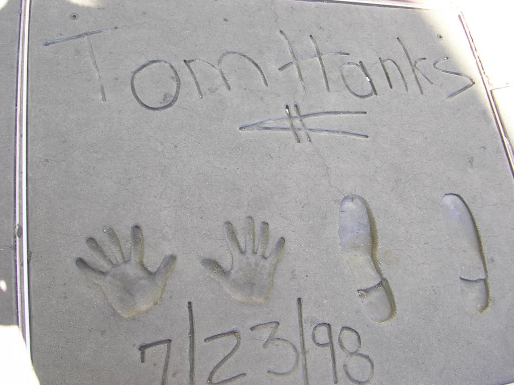 Tom Hanks, Kodak Theater, Hollywood by pekeramio