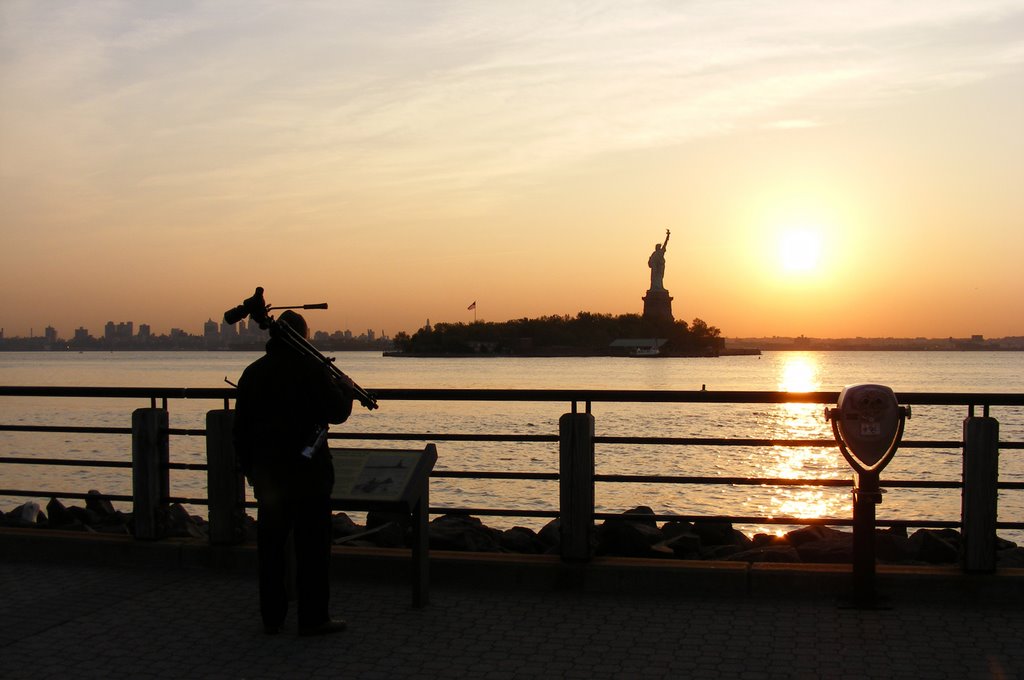 1st'Oct'08, Watching a Liberty Sunrise by Brian Carruthers