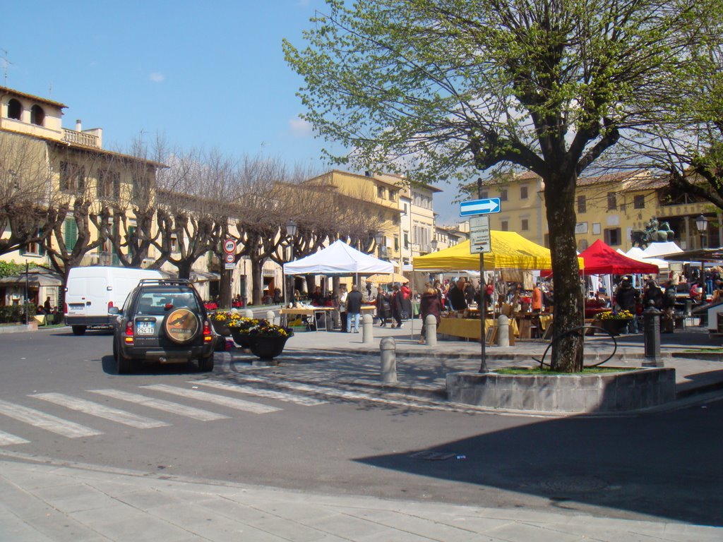 Vista piazza di Fiesole by José Manuel Pinto