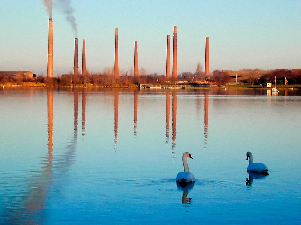 Stewartby Brickworks by Geoff Spivey