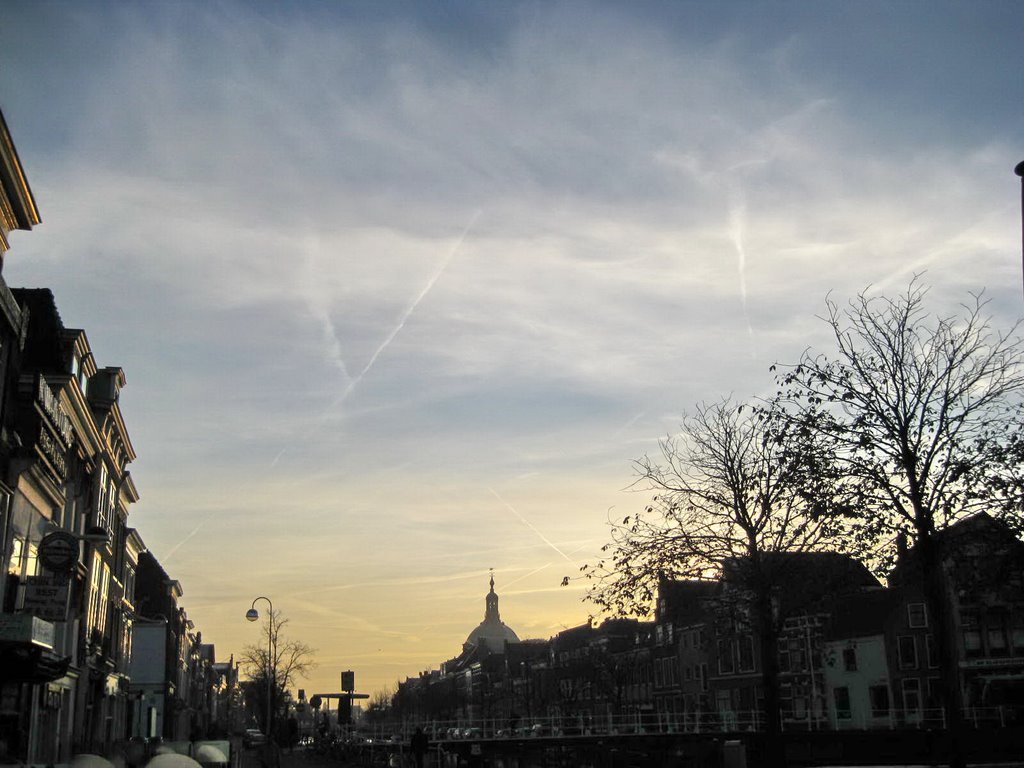 Bình minh trên thành phố Leiden - Sunrise in Leiden by Trung Đức