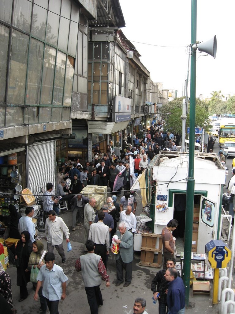 Bazar tehran by AHMAD NOORI