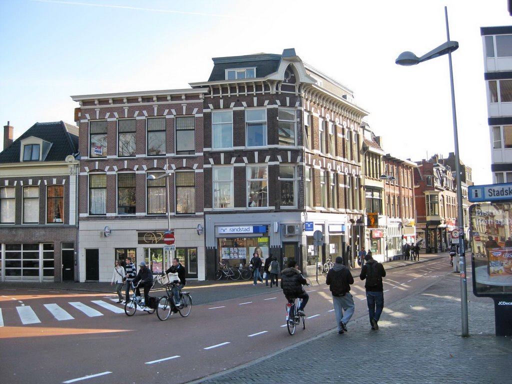 Đường phố Leiden - Street in Leiden by Trung Đức