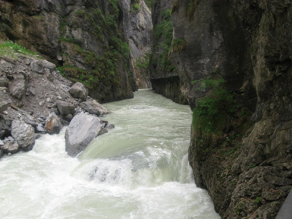 Aareschlucht, The Aare Gorge near Meiringen by Mister SN