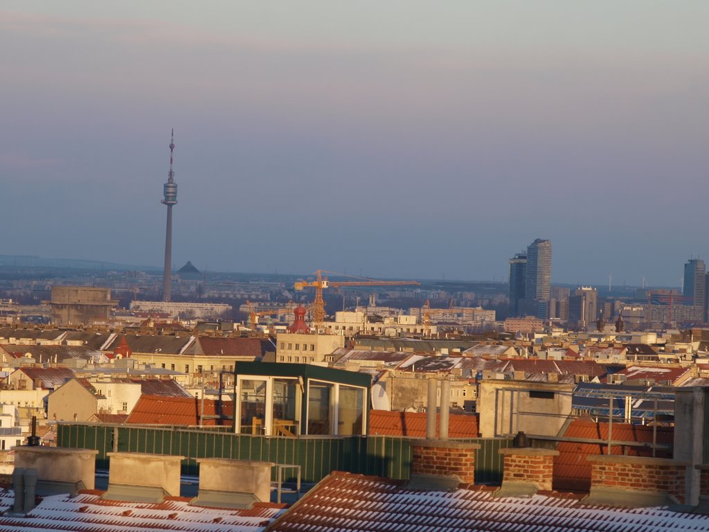 Wien Panorama by Hermann Mattanovich