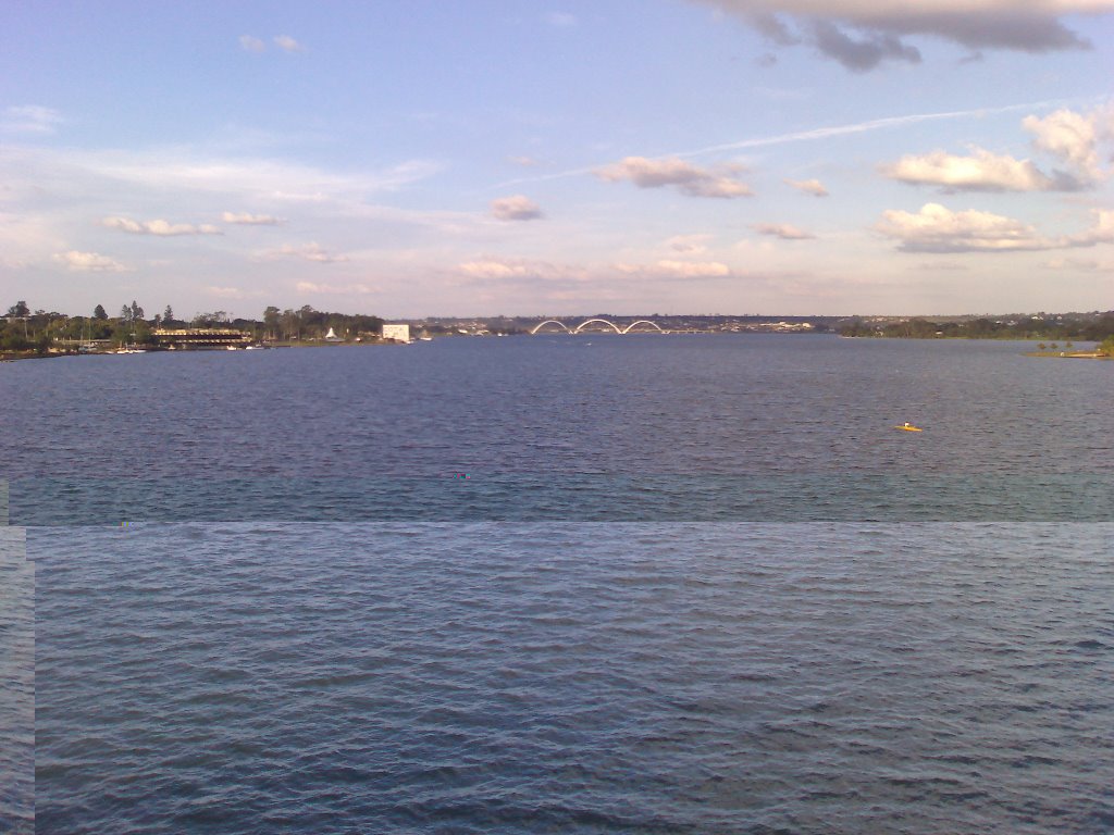 Vista da ponte Costa e Silva by Rubens Rosendo