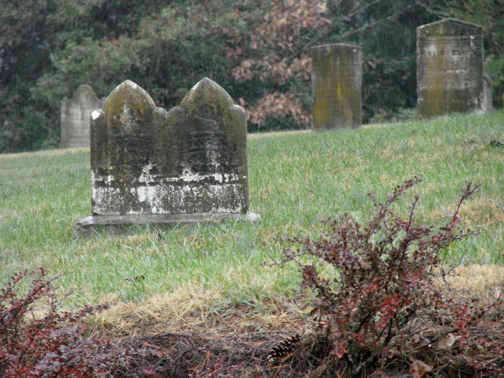 Couple's Headstone by Jean Gregory Evans