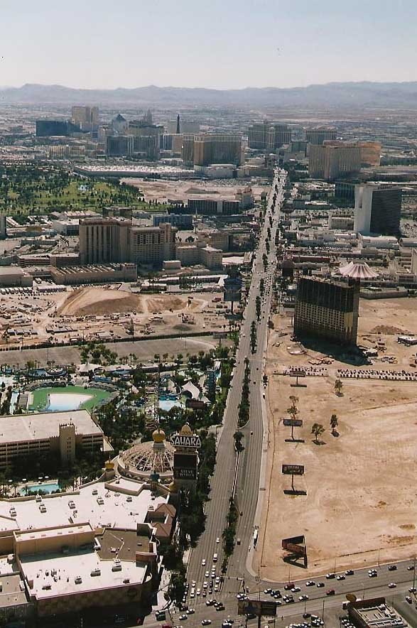 U.S.A. Las Vegas (view from Stratosphere) by M. van Bladel