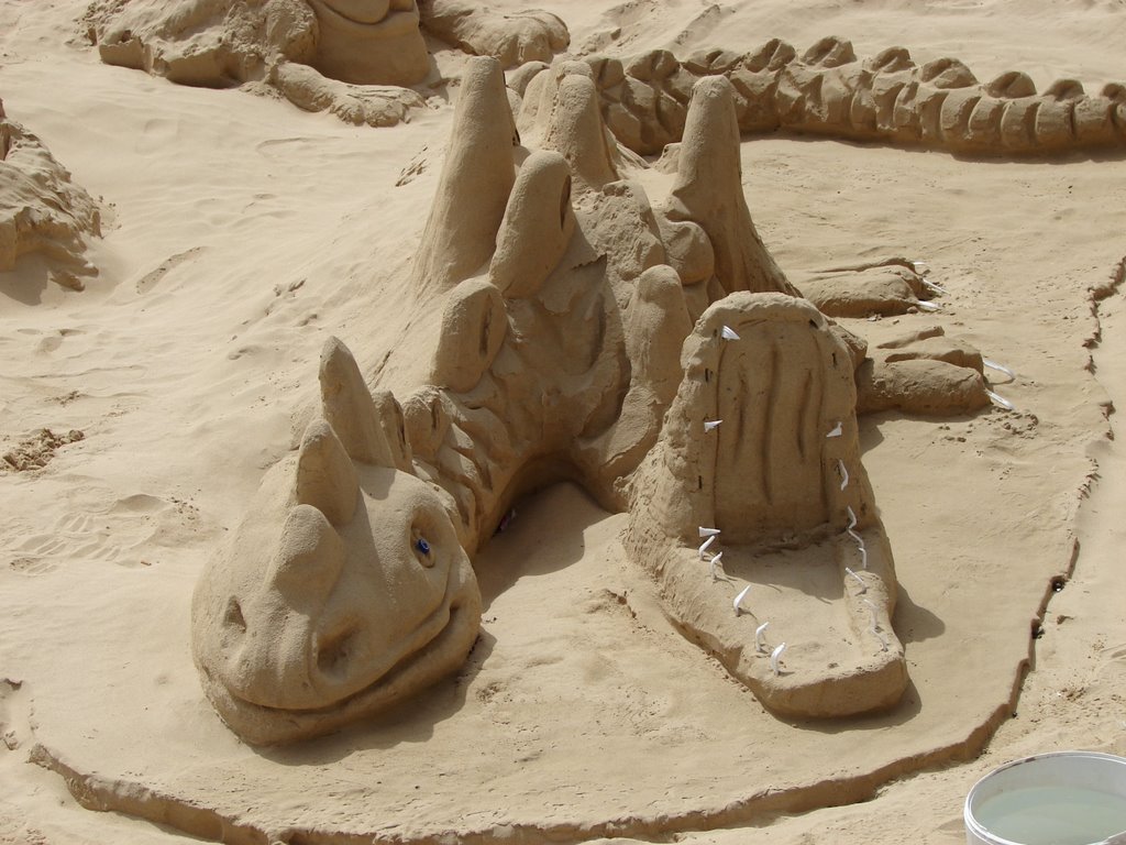 Sand Sculpture, Corralejo by gordon mckee