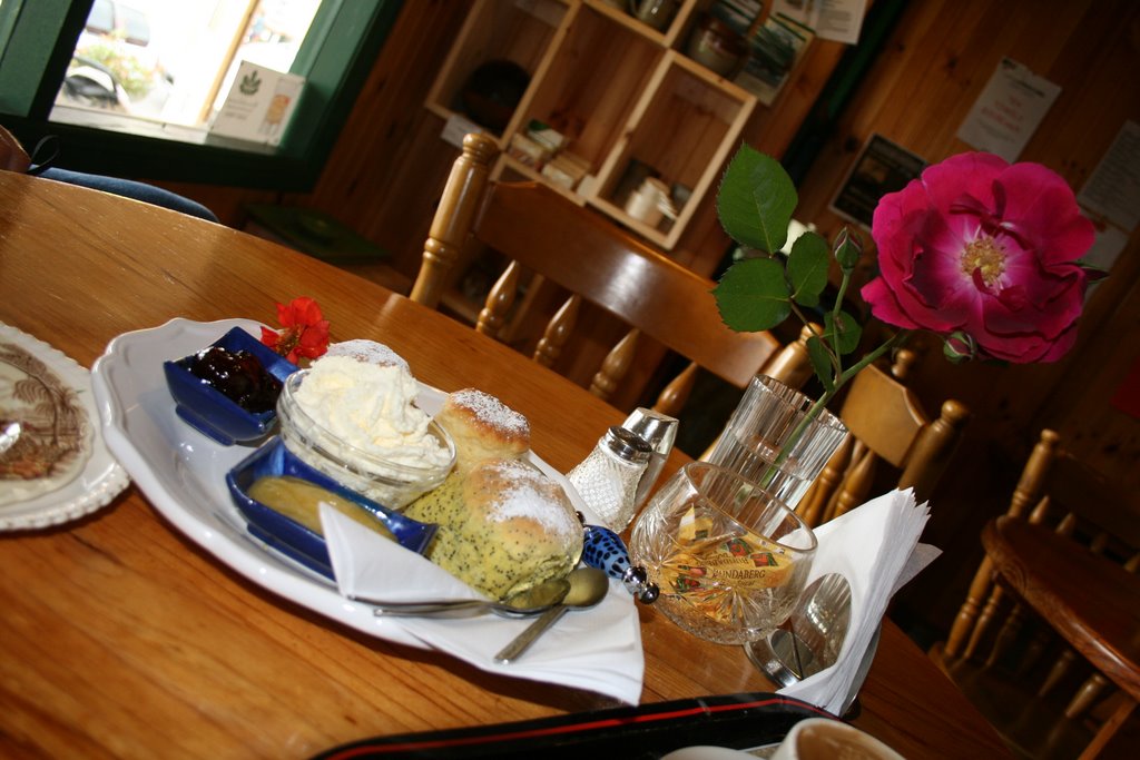 Devonshire Tea for two...yum by snappydi