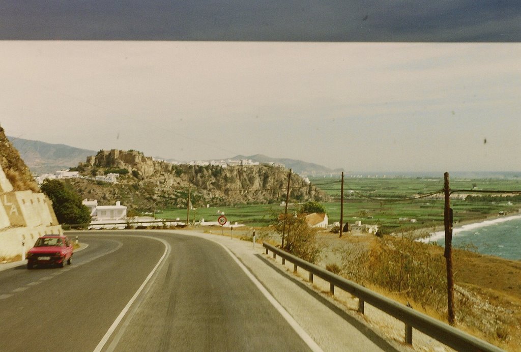 Salobreña desde la carretera by Carmen Peña Medina