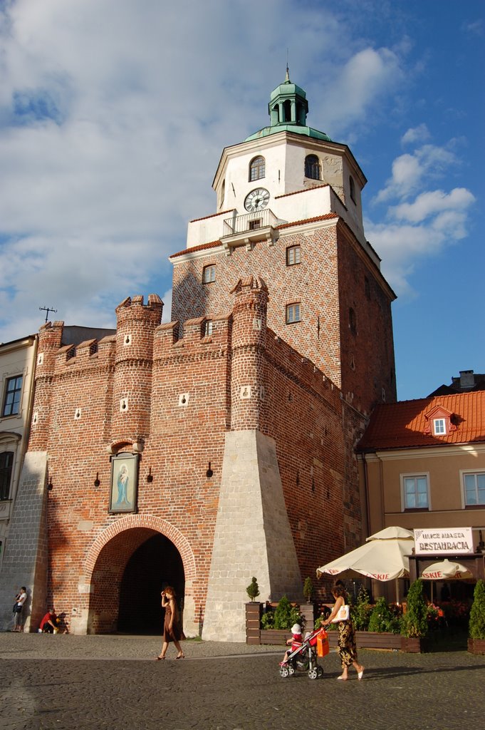 Lublino - Porta Cracoviana vista da fuori le mura by ©marica ferrentino