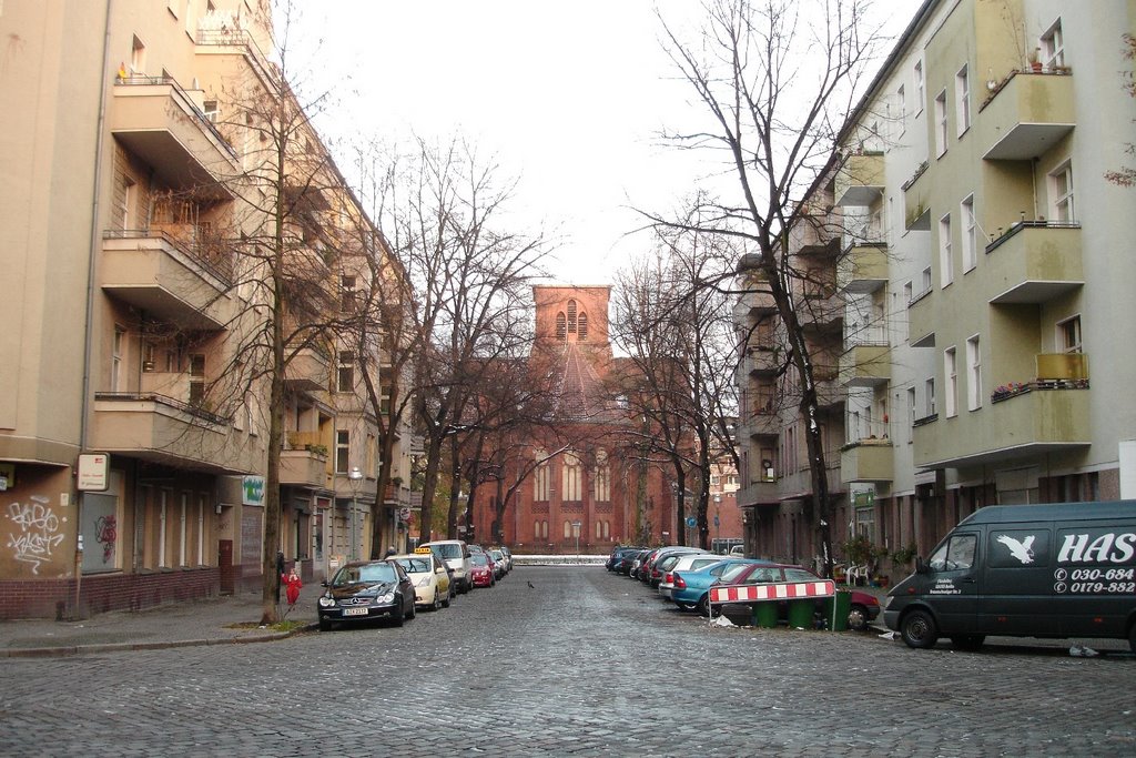 Genezarethkirche am Herrfurthplatz, damals wars noch nicht hip, Neukölln, 11/2008 by André Friebel