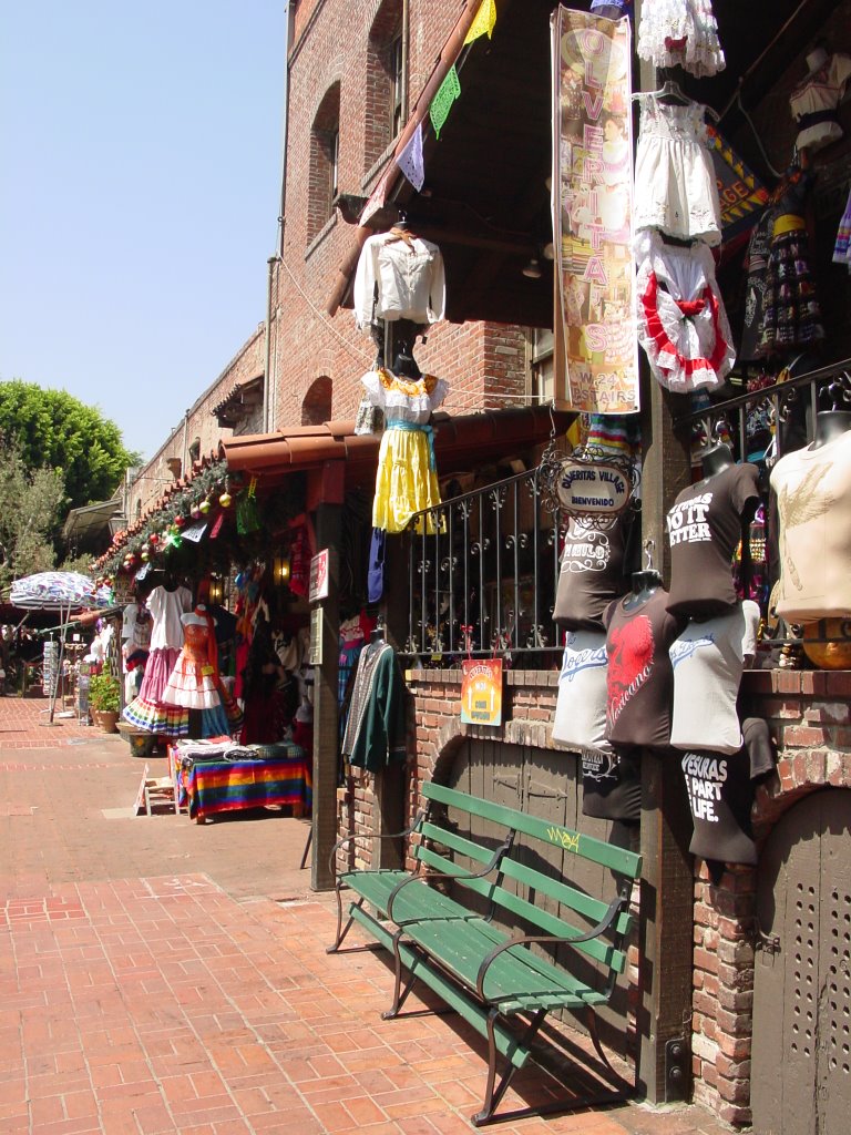 Los Angeles - Olvera St. by Tim Koehler