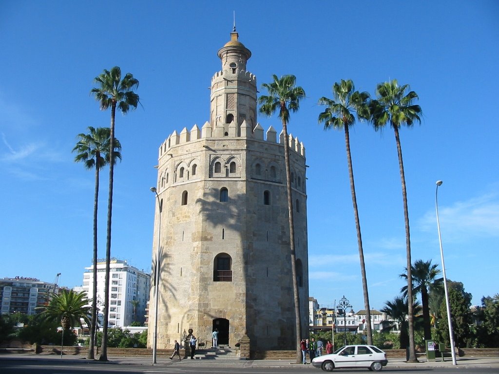 La Torre del Oro de Sevilla by Bartolomeo Gorgoglione