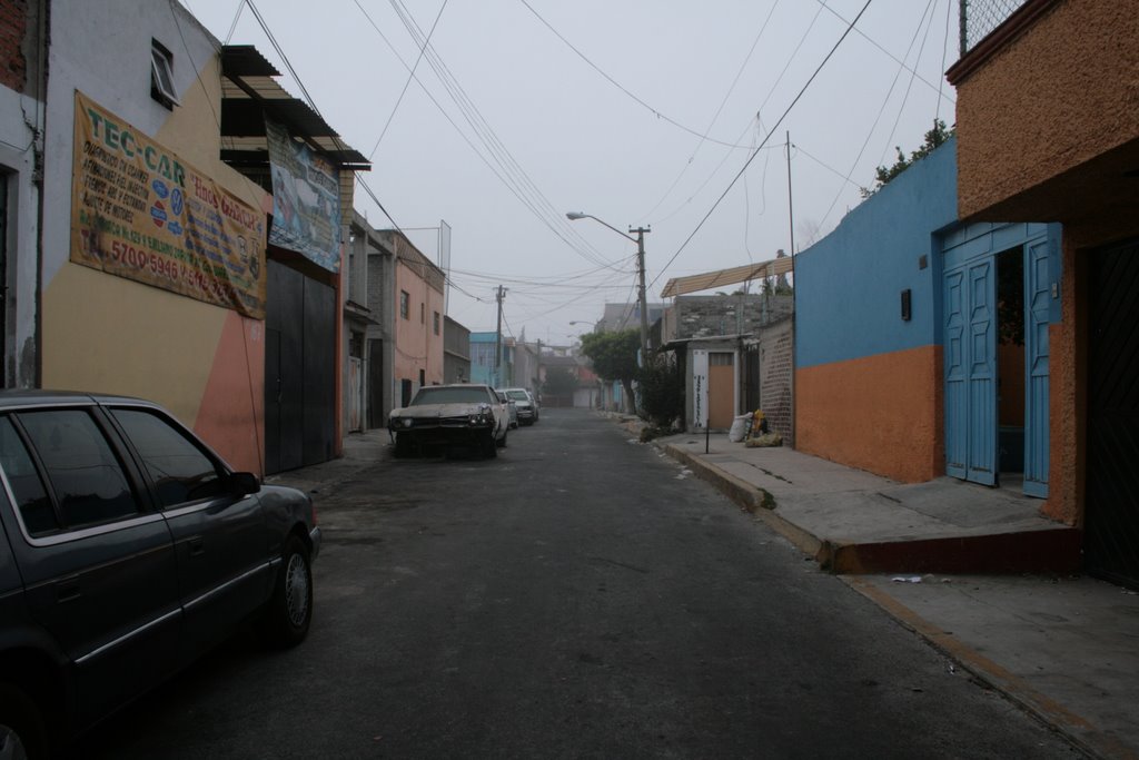 Calle Emiliano Zapata Nezahualcoyotl Mexico by je.zamora