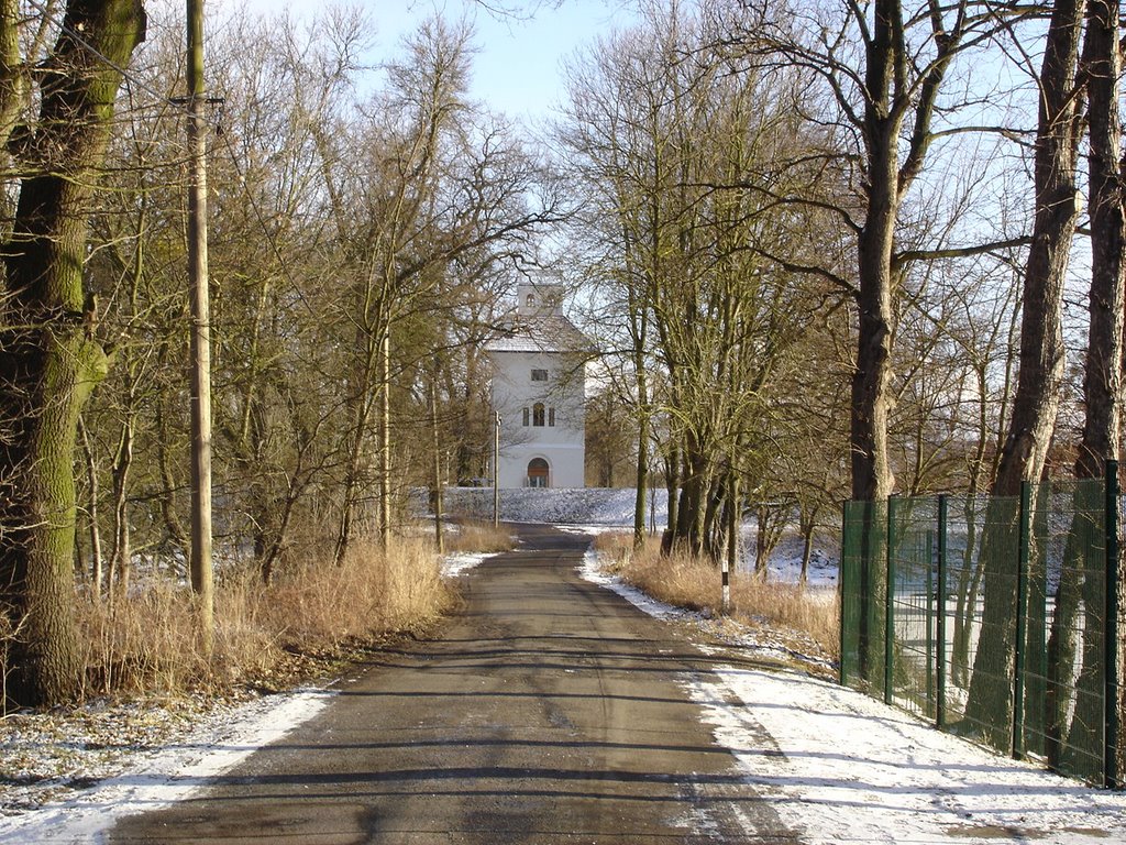 Elbpavillion vom ehemaligen Altar aus gesehen by vegoh