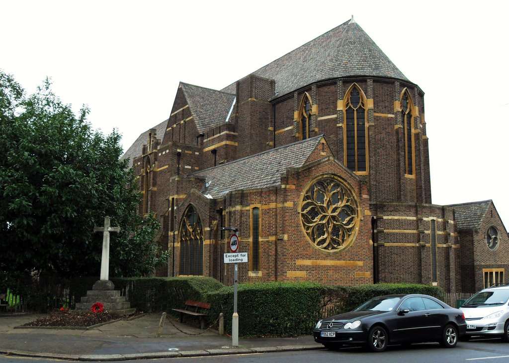 St Barnabas Church, Pitshanger Lane by farmbrough