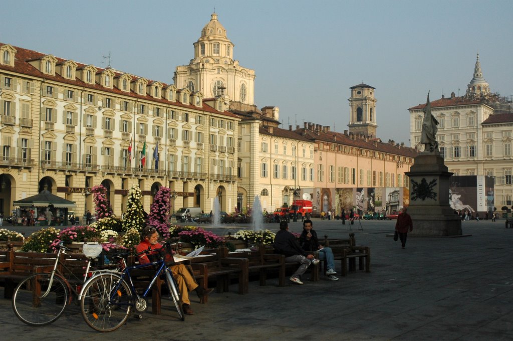 Piazza Castello by Christophe Trinquier