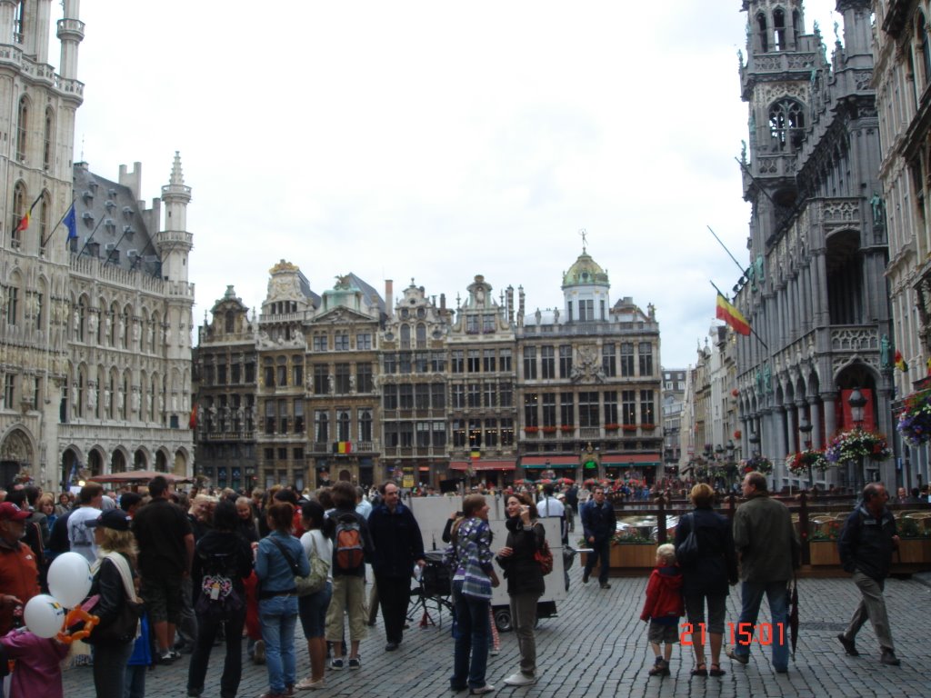 Grand Place 2 Bruselas by JSolís