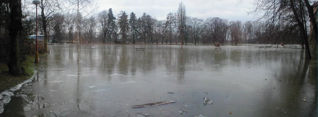 Poděbrady povodeň 2005 by Čermák Jaroslav