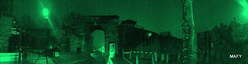 Bishop Gate on Bishop St, Derry at night by Melvin Abdon Flores …