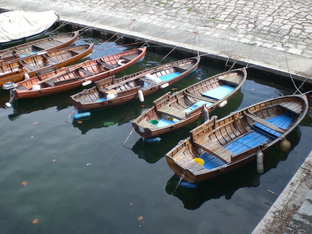 Wooden boats by hungryhippo