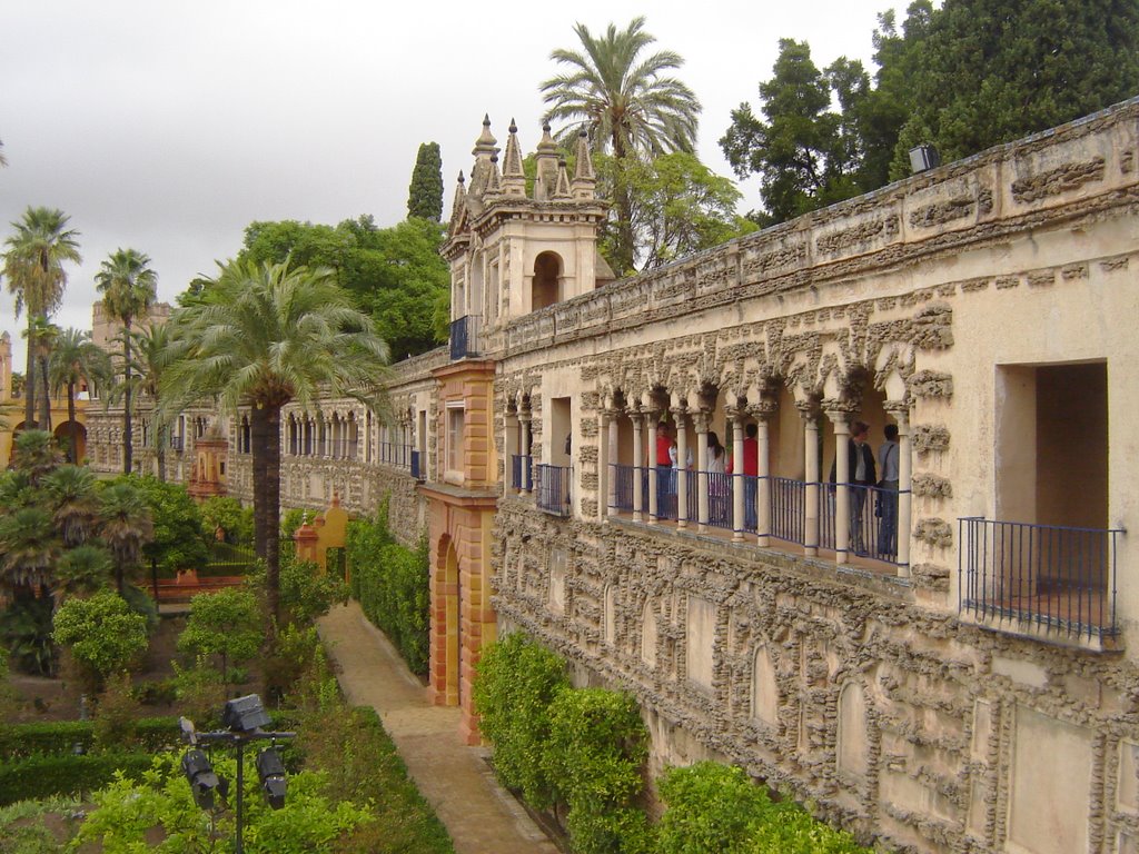 The gardens of Alcazar Sevilla by Dorkita&O