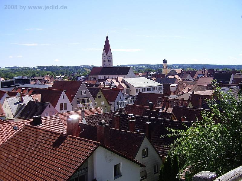 Blick über die Kaufbeurener Altstadt by Jedid W.