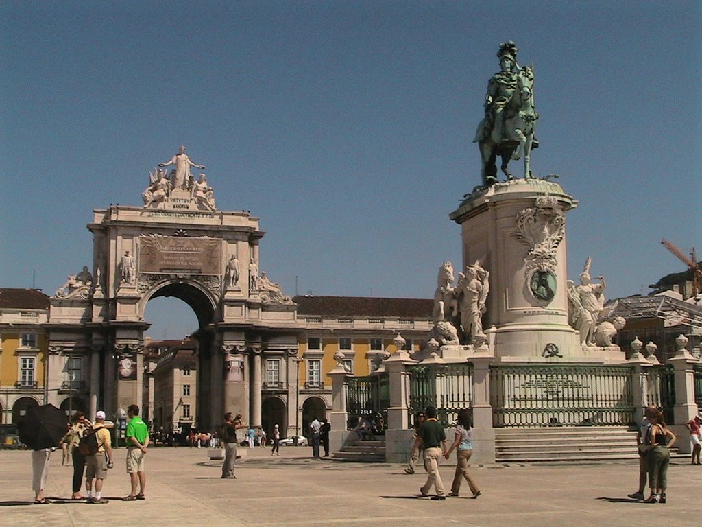 Plaza del Comercio, Lisboa by lugarlu