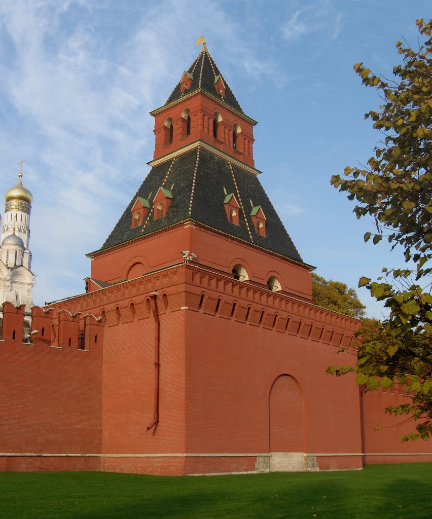 Secret tower of Kremlin by wreder