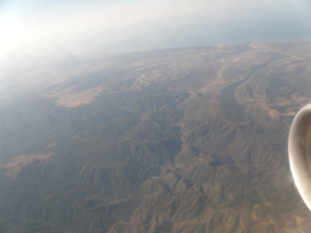 View From Aircraft Of Grand Canyon . Arizona . USA . by Nasir Uddin