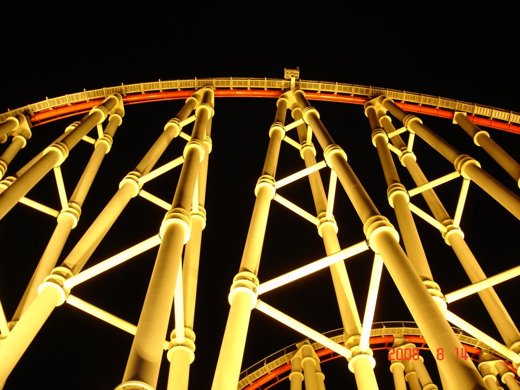 Parque de Nagashima - Steel Dragon 2000 ... 3 vezes no guinness book by Allison R. de Olivei…